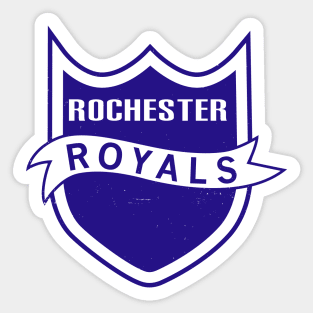 Retro Rochester Royals Basketball 1950 Sticker